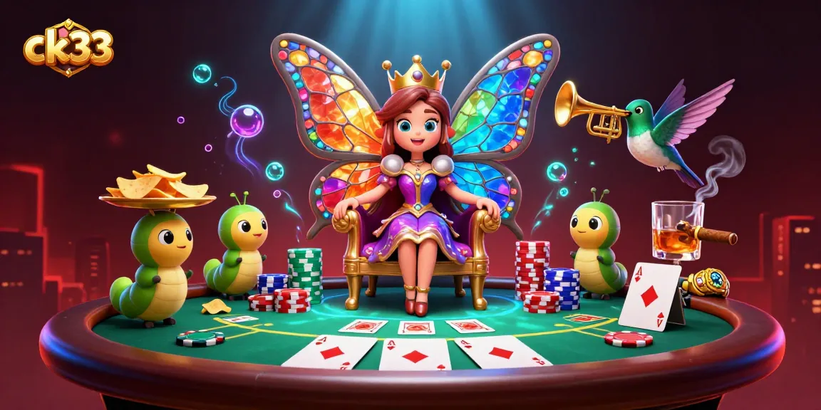 Experience excitement with ck33 as unique characters play around a vibrant poker scene.