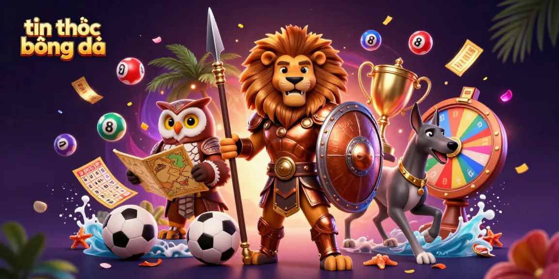 Experience the latest tin tức bóng đá with action-packed sports elements and a vibrant scene.