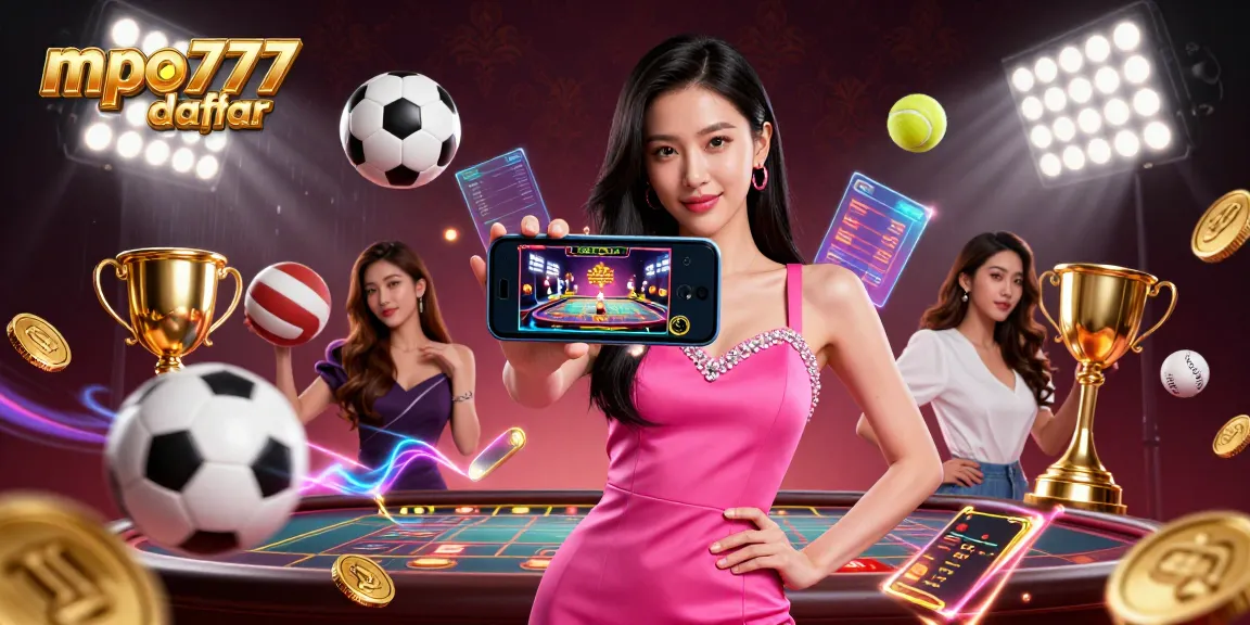 Bet on mpo777 daftar for thrilling sports betting action with immersive games and bonuses.