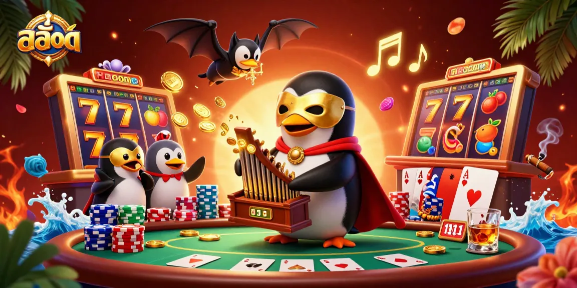 Experience the thrill of สล็อต with 3D cartoon characters and dynamic casino elements showcasing jackpot excitement.