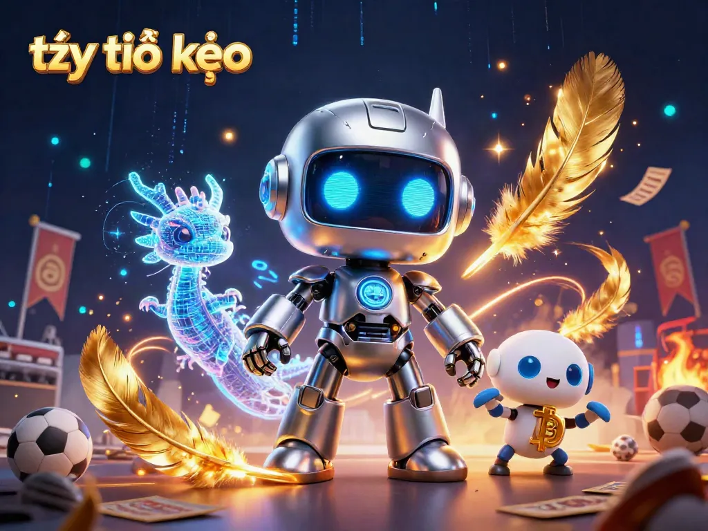 Explore tỷ lệ kèo betting strategies with dynamic 3D illustration showcasing exciting sports elements.